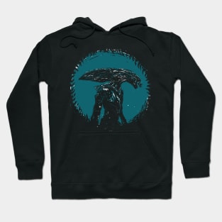 The monster from outerspace Hoodie